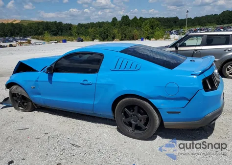 2010 Ford Mustang Gt z USA, uszkodzony, nr VIN 1ZVBP8CH7A5100697